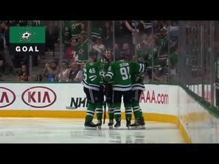 Seguin buries radulov's nice feed dalvspit