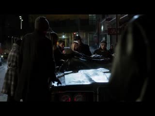 Gotham• season 4x18• bruce talks with jeremiah on the street