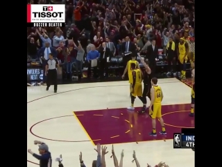 Tie game 3 seconds on the clock @kingjames buries the tissot buzzer beater f mp4