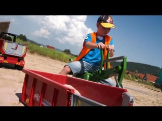 Дитячий екскаватор john deere (art 421022 rolly toys)