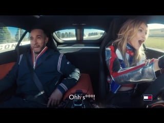 Lewis hamilton gigi hadid ¦ driving school