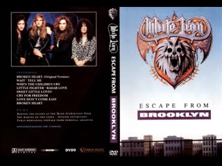 White lion escape from brooklyn video anthology 1987 1991 hard n' heavy ,obmorock,