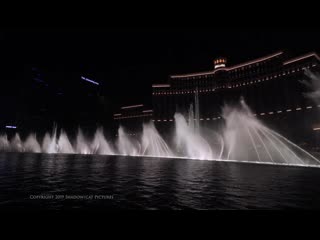 Bad romance lady gagas bellagio fountains show