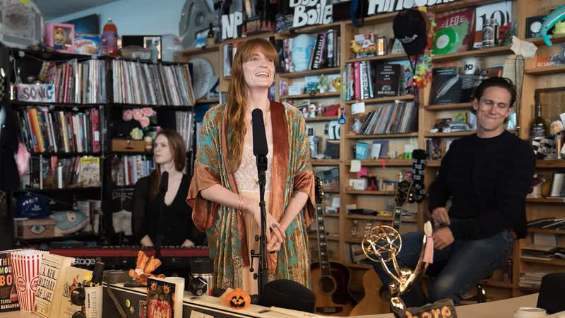 Florence + the machine – june / patricia / ship to wreck (live @ npr tiny desk concert)