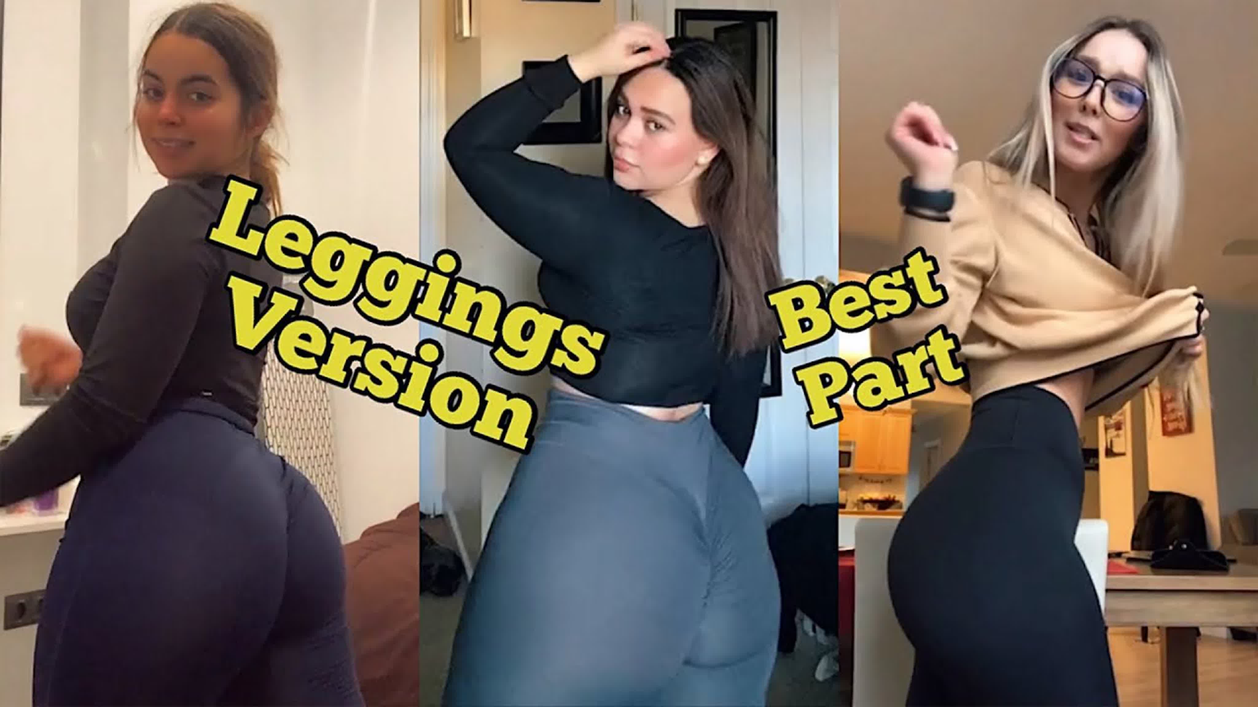 Only leggings big bank challenge tiktok compilation part 4 full hd