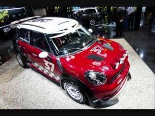 2010 paris motor show mini countryman wrc