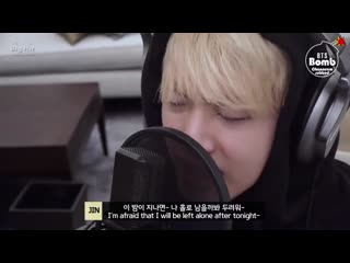 Even when recording with the producer, he was able to improvise an ad lib on the spot but could also identify that the timing of