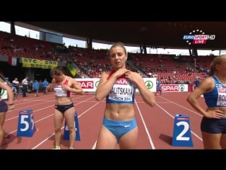 100mh round 1 heat 1 22nd european athletics championships zurich (2014)