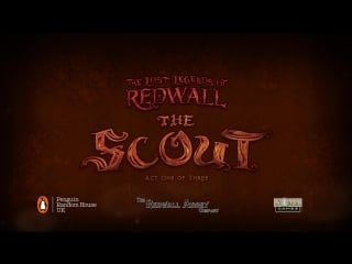 The lost legends of redwall the scout