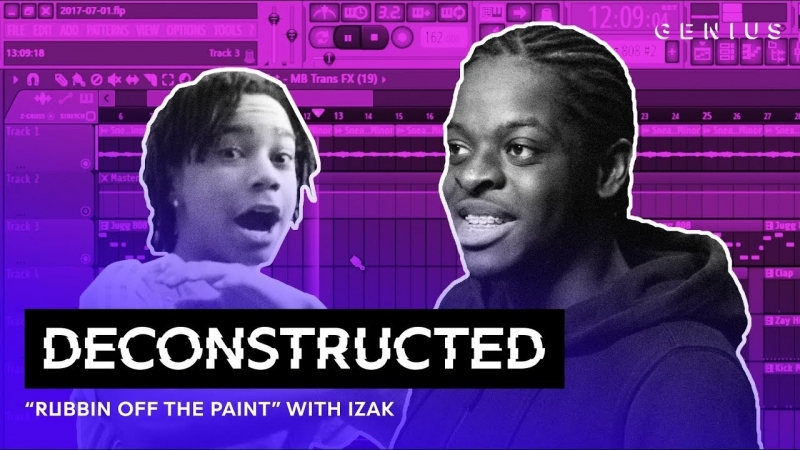 Как создавался бит трека ybh nahmir «rubbin off the paint» izak (переведено сайтом )