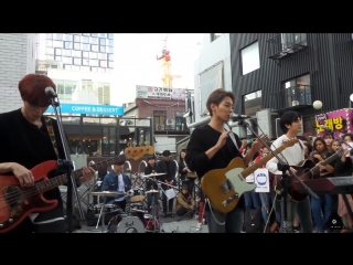 180928 the rose busking in hongdae candy