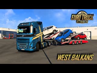 Ets 2, west balkans, ново место копер, volvo fh 2022 by sanax