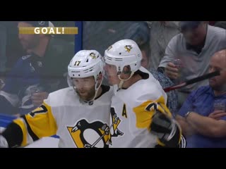 Malkin deflects puck home feb 6, 2020