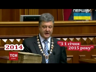 Як змінювалися дати надання безвізу україні в заявах порошенка