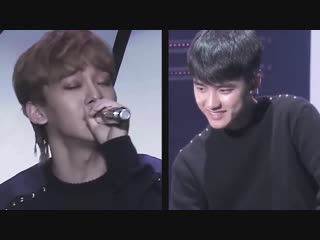 181102 d o & chen cherry blossom love song @ tempo comeback showcase // cr luz tierra