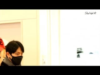 [fancam] 151223 b a p arrival @ haneda airport