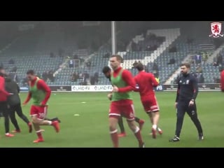 Boro warm up v qpr