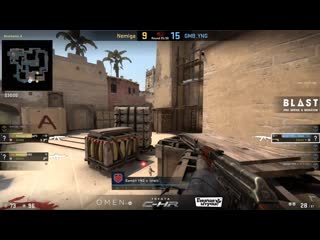 Interz 1v4 clutch vs nemiga