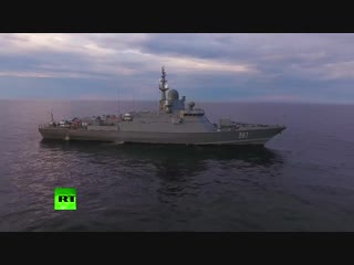 «ураган» в белом море новейший ракетный корабль вмф россии завершает испытания