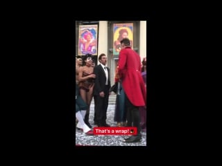 Thats a wrap! 🎩❤️ ~via #greatestshowman ig stories