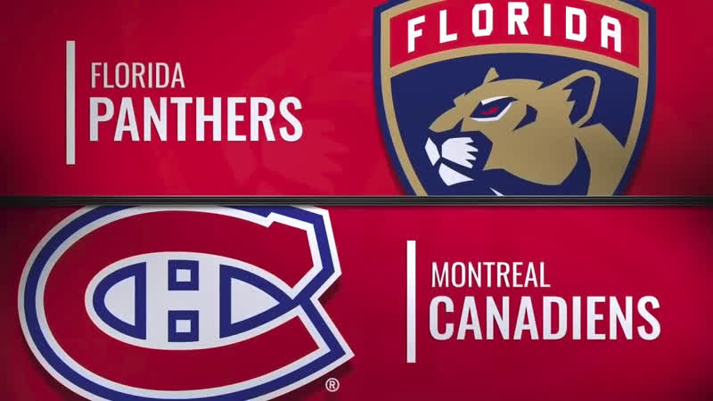 Panthers @ montreal canadiens