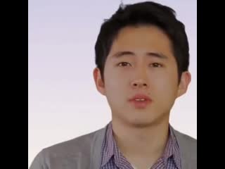 Steven yeun "you are gay"