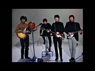 The beatles i feel fine film studios, twickenham (colorized by leanne nguyen)