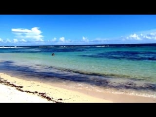 Бока чика доминикана бич / boca chica dominican republic beach