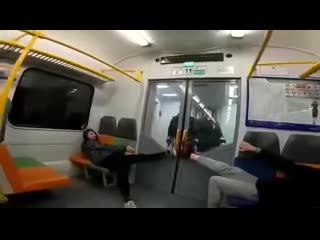 Playing with the police (song (niggaz wit attitudes) fuck the police)#police #fudge #train #rapid #transit