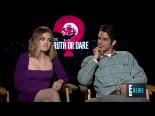 Lucy hale tyler posey dish on truth or dare sex scene e! live from the red carpet