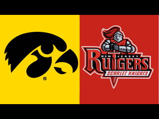 Rs / / (10) iowa hawkeyes @ (14) rutgers scarlet knights