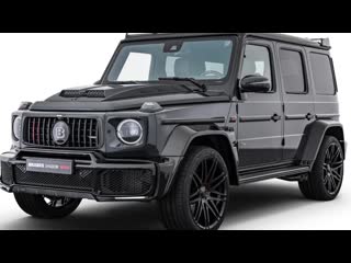 New g800 brabus g wagon shadow and black ops edition (800hp)