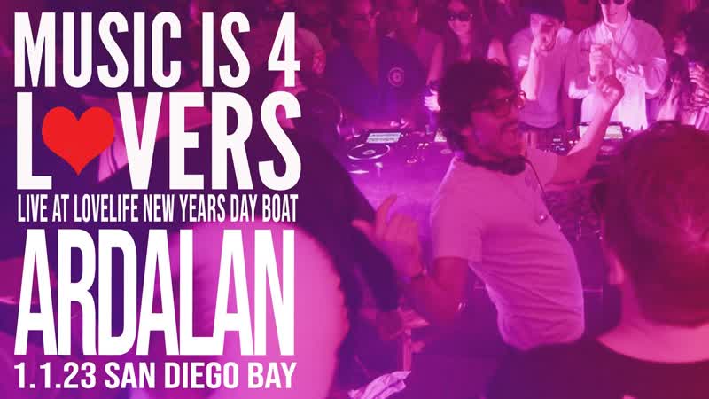 Трансляция i hd [ 11 o1 2o23 ] * ardalan live at lovelife nyd boat party [2023 01 01, san diego]