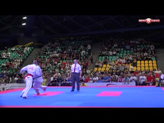 Andrei luzin vs alejandro navarro 33rd ec iko final 90kg