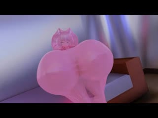 Bubblegum breast inflation (glossytempo)