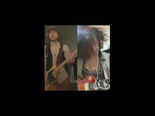 Моя колаба с сашей в smule