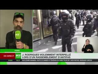 Jérôme rodrigues interpellé à paris