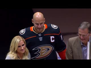 Getzlaf honored for 1,000th game nov 5, 2019