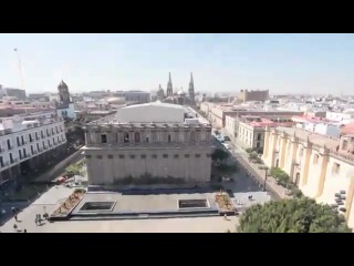 Aerial view historical center city's cathedral, my second home, quasimodo