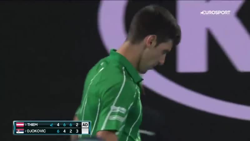 Novak djokovic vs dominic thiem | highlights