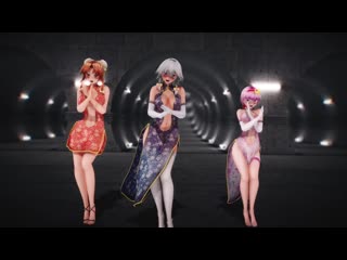 Mmd r 18 [normal] hong & sakuya & patchouli dalla dalla author 000