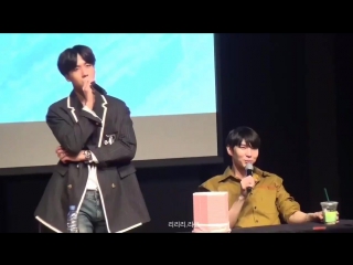 [fancam] 171014 vixx lr about vnl @ hapjeong fansign