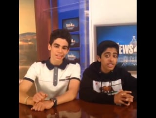 Cameron boyce и karan brar