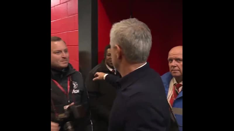 Video jose mourinho returns to old trafford mulive [thfc]