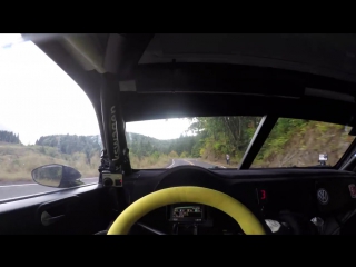 Racing a rally car on public roads in portland, oregon w tanner foust donut media