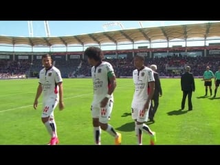 Toulouse fc ogc nice (1 1) highlights (tfc ogcn) 2016 17