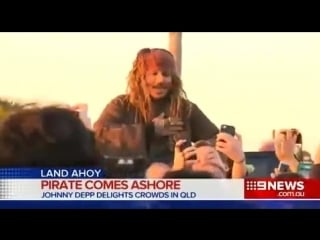 Johnny depp meets and greets fans in queensland