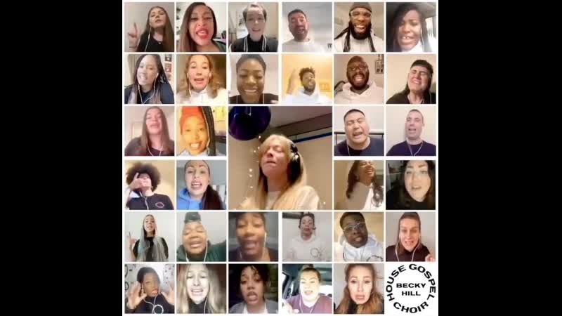 Becky hill & house gospel choir gecko