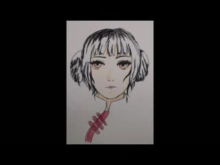 Speedpaint テンテン tenten takahashi naruto boruto fanart