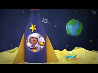 Voyage to the moon with sean and chica on the sunny side up show